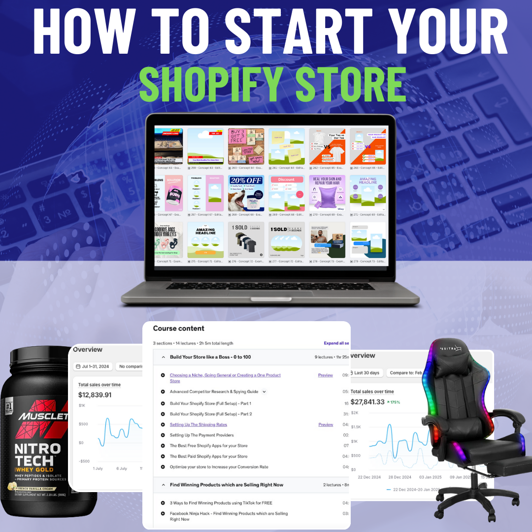 Elevate Your E-Commerce: The Ultimate Shopify Mastery Course