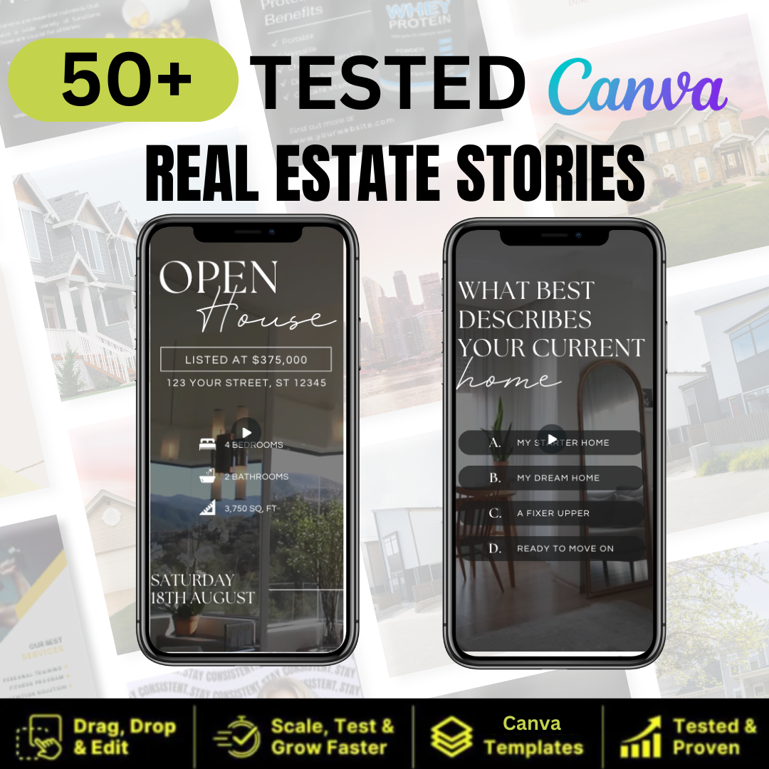 Elegant Real Estate Social Media Template Collection